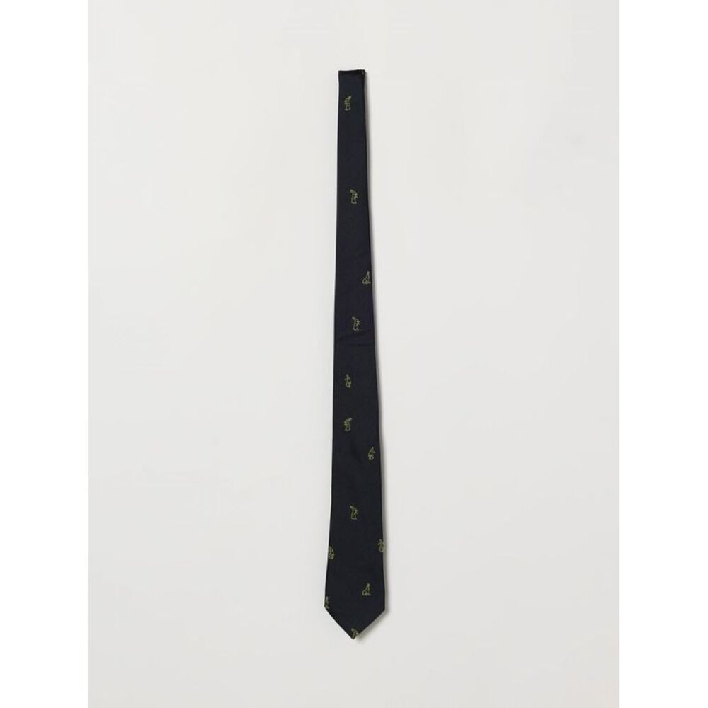Paul Smith Men Paul Smith All-Over Graphic Print Pure Silk Tie